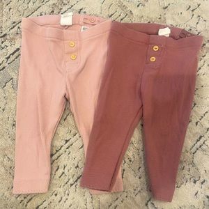 H&M baby ribbed leggings